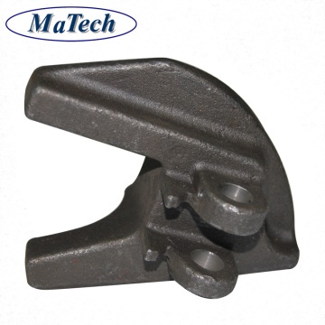 OEM Precise Chassis Bracket Carbon Steel Investment Casting From China Foundry